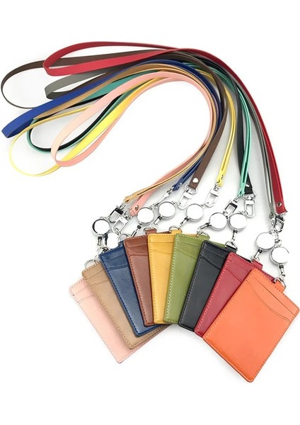 No.26 Tarzı Ofis Okulu Iş Sergi Malzemeleri Için Asılı Halat Banka Kimlik Kartı Sahibi ile Geri Çekilebilir Kordon Rozetleri Tutucu (Yurt Dışından) indirimleri