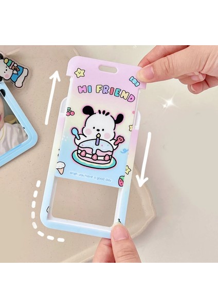 A14 Tarzı Ins Karikatür Kpop Fotoğraf Kartı Tutucu Sevimli Lale Idol Fotoğraf Kartı Tutucu Öğrenci Idbusbank Kart Kılıfı Kawaool Kırtasiye (Yurt Dışından) indirimleri