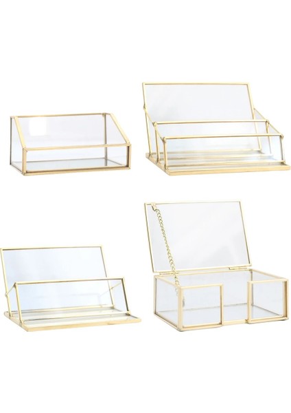 11X7X7CM Stili Masa Raf Kutusu Depolama Ekran Standı Akrilik Plastik Temizle Masaüstü Kartvizitlik Organizatörler Ev Ofis Için Kılıf (Yurt Dışından) modelleri