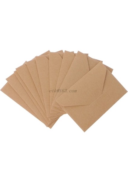 Kahverengi Tarzı Kart Scrapbooking Hediye Için Lot Craft Kağıt Zarflar Vintage Avrupa Tarzı Zarf (Yurt Dışından)