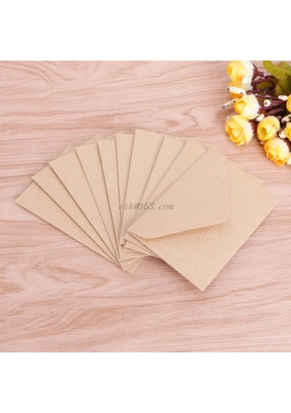 Kahverengi Tarzı Kart Scrapbooking Hediye Için Lot Craft Kağıt Zarflar Vintage Avrupa Tarzı Zarf (Yurt Dışından) modelleri