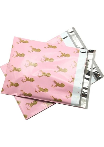 Geyik Tarzı Oly Mailers cm Hediyelik Bez Ambalaj Posta Postaları Butik Logo Baskı Kurye Çantaları Paket G Zarflar (Yurt Dışından)