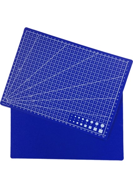A4 Izgara Kesme Paspasları Çift Taraflı Kendiliğinden Iyileşen Kesme Plakası Kesim Karton Pvc Manuel Dıy Patchwork Kesme Pedi 30*22CM (Yurt Dışından)