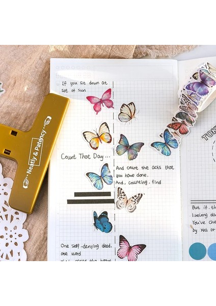 Ben Stil Sanat Kolaj Scrapbooking Planlayıcıları Dıy Journal Crafts Için Vintage Şekilli Washi Bant (Yurt Dışından) fırsatları