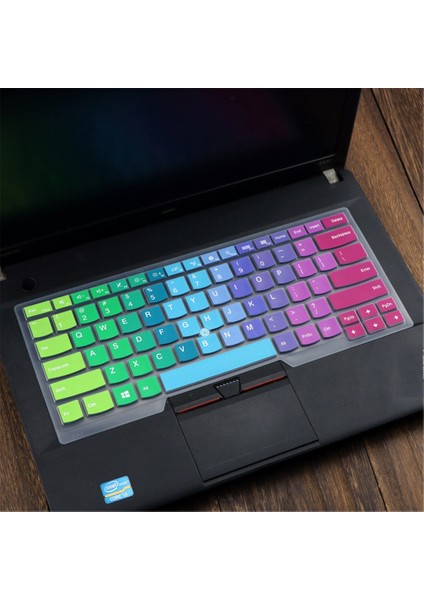 D Tarzı 14 ''silikon Su Geçirmez Anti-Toz Laptop Klavye Koruyucusu Lenovothinkpad Dizüstü Klavyesi Kapak Ofis Malzemeleri Masa Seti (Yurt Dışından)