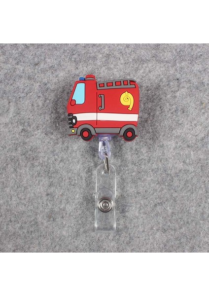 No.21 Tarzı Sevimli Ambulans Itfaiye Aracı Geri Çekilebilir Rozet Makarası Öğrenci Hemşire Doktorlar Sergi Kımlığı Adı Kartı Rozeti Tutucu Ofis Malzemeleri (Yurt Dışından) fırsatları