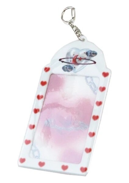 Beyaz Stil Mavi Siyah Pembe Fotocard Tutucu Anahtarlık Kpop Idol Fotoğraf Kol Kart Sahibinin Koruyucu Aşk Kartı Kol Kore Okul Kırtasiye (Yurt Dışından)