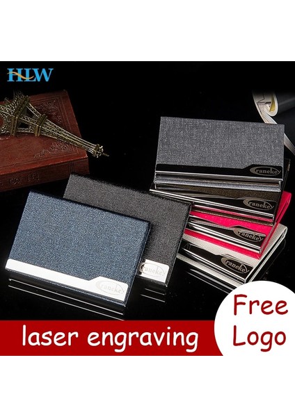 Gri Tarzı Lazer Kazınmış Logo Lüks Kredi Kartı Sahibi, Kartvizit Sahibi, Koruyucu Kabuk Cüzdan, Metal Ticari Banka Kartı Cüzdanı (Yurt Dışından) fiyatları