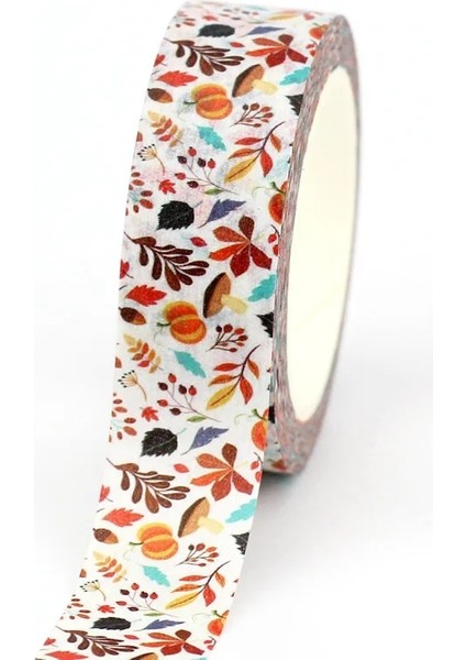 Numara. 942 Tarzı M Çiçekler Yaprakları Japon Kağıt Washi Bant Seti Dıy Scrapbooking Bullet Dergisi Maskeleme Bantları Kırtasiye Okul Malzemeleri (Yurt Dışından)