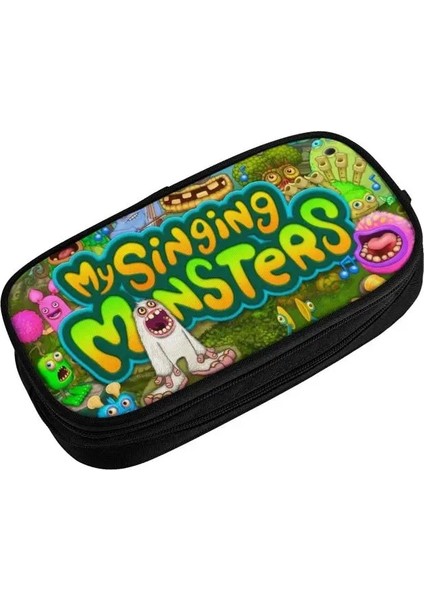 No.7 Tarzı Kawaii Benim Şarkı Söyleyen Canavarlar Kız Erkek Için Kalem Kutusu Büyük Kapasiteli Kalem Kılıfı Kırtasiye (Yurt Dışından) fırsatları