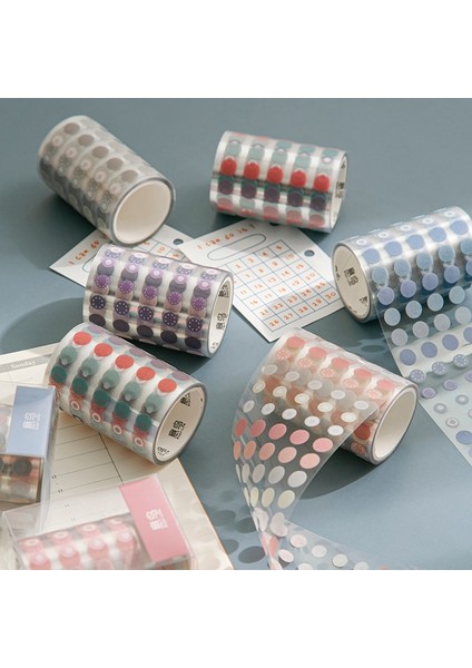 E Stili Journa * 3 M Nokta Washi Bant Günlüğü Scrapbooking Dıy Deco Önemsiz Dergisi Yaratıcı Kırtasiye Okul Malzemeleri Maskeleme Bantları (Yurt Dışından) fiyatları