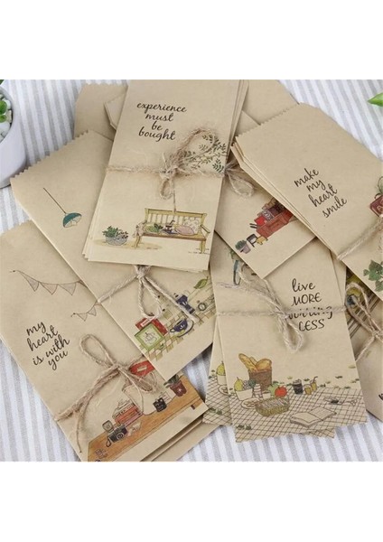 Rastgele Bir Stil Lot Basit Yaşam Zarf Kartpostal Düğün Davetiyesi Kağıt Kağıt Torba Ücretleri Mektup Kağıt Kapak Ofis Kırtasiye 8.5*19.5 cm (Yurt Dışından) fiyatları