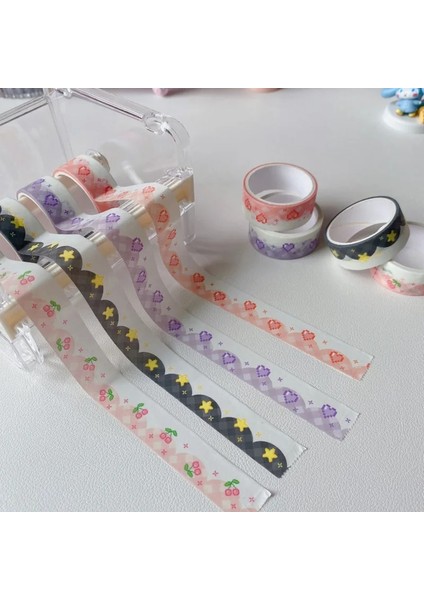1 Adet C Tarzı 1 Adet Renkli Piksel Aşk Kiraz Dekorasyon Bandı Sevimli Renkli Washi Maskeleme Bandı Yaratıcı Scrapbooking Kırtasiye Okul Malzemeleri (Yurt Dışından) indirimleri