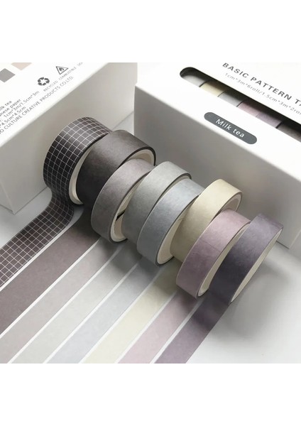 5 Rulo Darkblue Stili Kawaii Washi Bantlar Seti Karalama Defteri 3 M Kutuda Iskoç Dekoratif Noel Kırtasiye Maskeleme Bandı Okul Malzemeleri (Yurt Dışından) modelleri