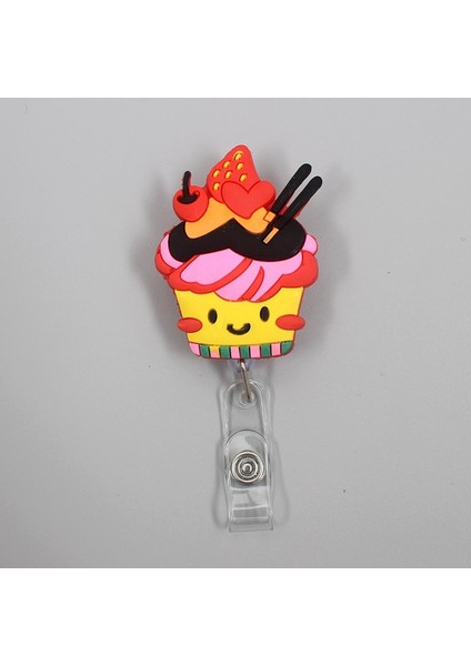 No.23 Tarzı 1 Adet Yeni Sevimli Donuts ve Kek Geri Çekilebilir Çekme Hemşire Öğrencileri Rozet Makarası Kımlık Ipi Isim Etiketi Kart Rozeti Tutucu Makaralar Çocuklar Için (Yurt Dışından) indirimleri