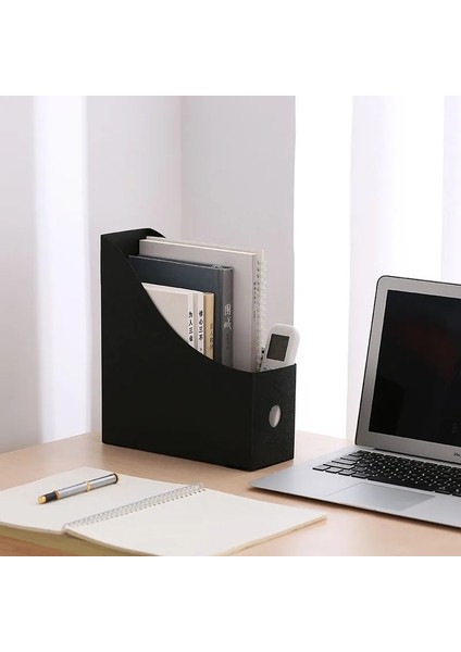 Siyah Stil Ofis Belge Dosya Saklama Kutusu Katlanır Masaüstü Organizatör Çok Fonksiyonlu Kitaplar Kalem Çeşitli Eşyalar Saklama Kutusu Ofis Malzemeleri (Yurt Dışından) indirimleri