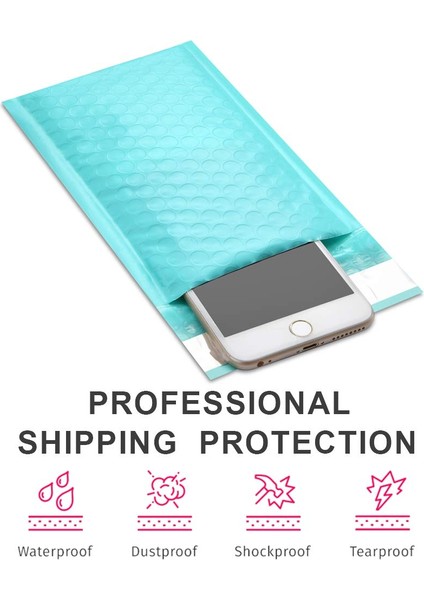 Sakura Pembe Tarzı #000 4x8" cm Renkli Poly Bubble Mailer Dolgulu Zarf Kendinden Mühürleyen Posta Çantası Kabarcıklı Zarf Posta G Zarfları (Yurt Dışından) fırsatları