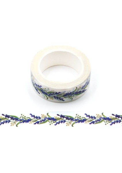 B276 Stili Olorful Çiçek Kağıt Washi Bant 15MM * 10M Çiçekler Maskeleme Bantları Dekoratif Çıkartmalar Dıy Japon Dekorasyon Bandı (Yurt Dışından)