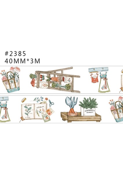 NO.2385 Tarzı Jiataihe Washi Bant Haritaları Vintage Posterler, Ingilizce, Dıy Karalama Defteri Kağıdı Fotoğraf Albümü Japon Maskeleme Bandı (Yurt Dışından)
