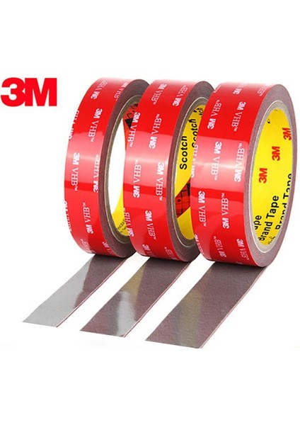 10 mm Tarzı 3m Vhb Akrilik Yapıştırıcı Çift Taraflı Köpük Bant Güçlü Yapışkan Ped Su Geçirmez Yüksek Li Yeniden Kullanılabilir Ev Araba Ofis Dekorasyonu (Yurt Dışından)