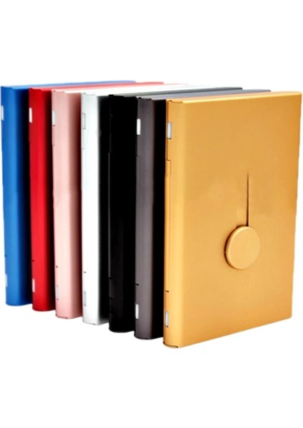 Gümüş Tarzı Yeni Yaratıcı El Itme Kartvizit Kutusu Metal Mat Doku Kart Tutucu Taşınabilir Pratik Kart Organizatör (Yurt Dışından) fırsatları