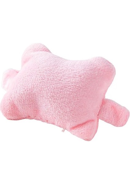 Pembe Tarzı Fare Bilek Dinlenme Fare Bilek Koruma Fare Bilek Desteği Yastık Saç Bandı El Yastık Elastik Bant Peluş El Dinlenme Sevimli Anti-Aşınma (Yurt Dışından)