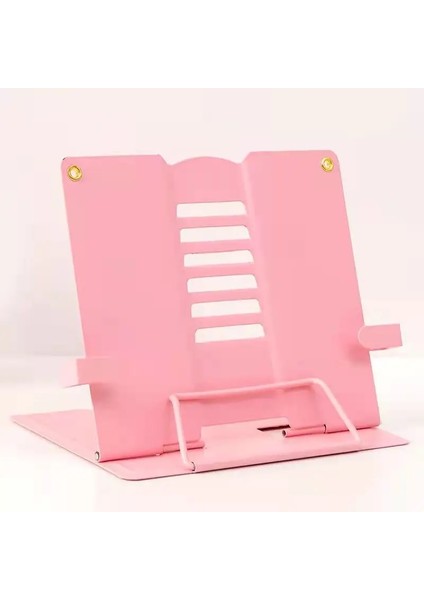 Pembe Yükseltme Stili Masa Kitap Standı, Metal Okuma Dinlenme Alanı, Ayarlanabilir Yemek Kitabı Belge Tutucu Kitaplar Için Taşınabilir Kitap Standları (Yurt Dışından)
