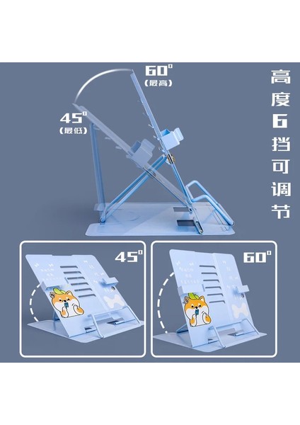 Pembe Yükseltme Stili Masa Kitap Standı, Metal Okuma Dinlenme Alanı, Ayarlanabilir Yemek Kitabı Belge Tutucu Kitaplar Için Taşınabilir Kitap Standları (Yurt Dışından) fırsatları