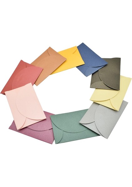 Altın Sarısı Tarzı Mini Küçük Zarf Küçük Retro Renkli Kağıt Zarflar 9*6 cm Mektup Düğün Davetiyesi Tebrik Kartları Tutucu Hediye (Yurt Dışından) modelleri