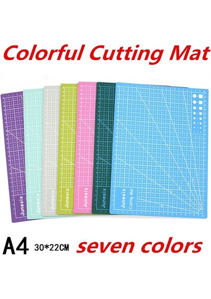 Pembe Stil A * 22CM Dikiş Kesme Paspasları Çift Taraflı Plaka Tasarımı Gravür Kesme Tahtası Mat El Yapımı El Aletleri 1 Adet (Yurt Dışından) fırsatları