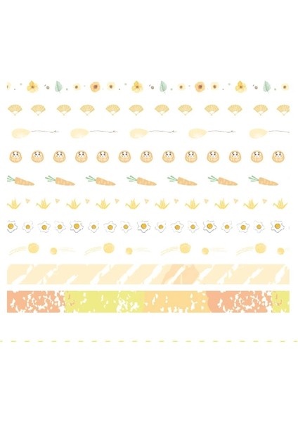 F Stili Lot Dekoratif Yeşil Pembe Renk Paperwashi Bant Yapışkan Bant Japon Kırtasiye Kawaii Scrapbooking Malzemeleri Çıkartmalar (Yurt Dışından)