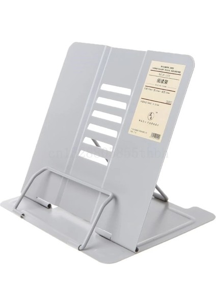 Gy Tarzı Taşınabilir Metal Ayarlanabilir Okuma Kitabı Tutucu Destek Belge Raf Kitaplık (Yurt Dışından)