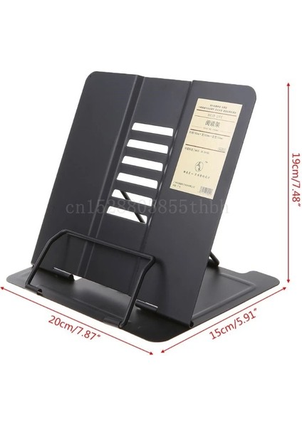 Gy Tarzı Taşınabilir Metal Ayarlanabilir Okuma Kitabı Tutucu Destek Belge Raf Kitaplık (Yurt Dışından) modelleri