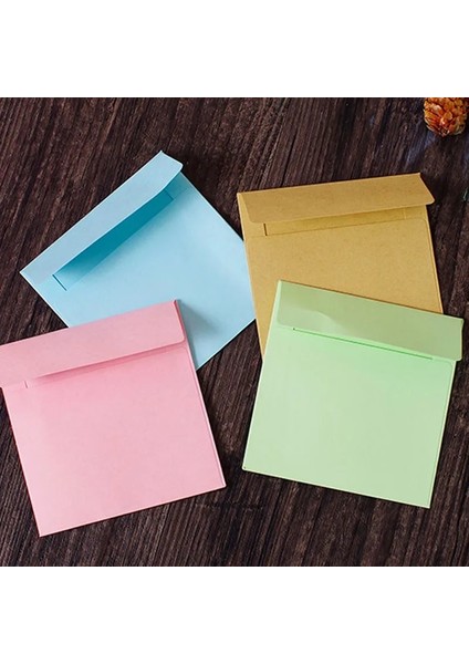 Sarı Stil Andy Renk cm Mini Zarflar Dıy Çok Işlevli Craft Kağıt Zarf Mektup Kağıt Kartpostallar Okul Malzemesi (Yurt Dışından)