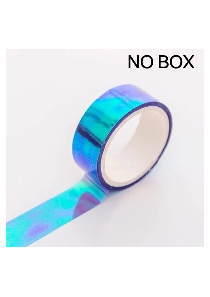 No.10 Tarzı Galaxy Işık Yılı Serisi Gökkuşağı Lazer Planlayıcısı El Kitabı Dekoratif Washi Maskeleme Bandı Okul Malzemeleri Kırtasiye Albümü Çıkartmalar (Yurt Dışından)