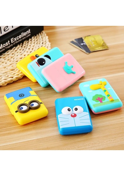 No.5 Tarzı Sevimli Kawaii Çizgi Film Karakterleri Silikon Otobüs Kart Sahibinin Kart Kimlik Sahibi Bagaj Etiketi Banka Otobüs Kredi Kartı Kapağı (Yurt Dışından) modelleri