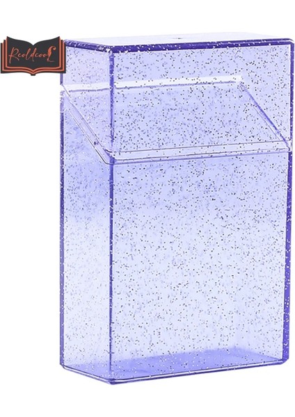 Mor Tarzı 3 Inç Ins Şeffaf Fotoğraf Saklama Kutusu Blingbling Fotoğraf Saklama Kutusu Fotocard Tutucu Kart Sahibinin Albümleri Ofis Malzemeleri (Yurt Dışından) fiyatları