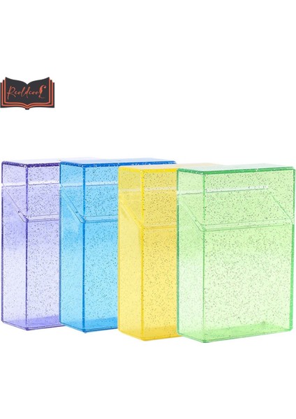 Mor Tarzı 3 Inç Ins Şeffaf Fotoğraf Saklama Kutusu Blingbling Fotoğraf Saklama Kutusu Fotocard Tutucu Kart Sahibinin Albümleri Ofis Malzemeleri (Yurt Dışından) fırsatları