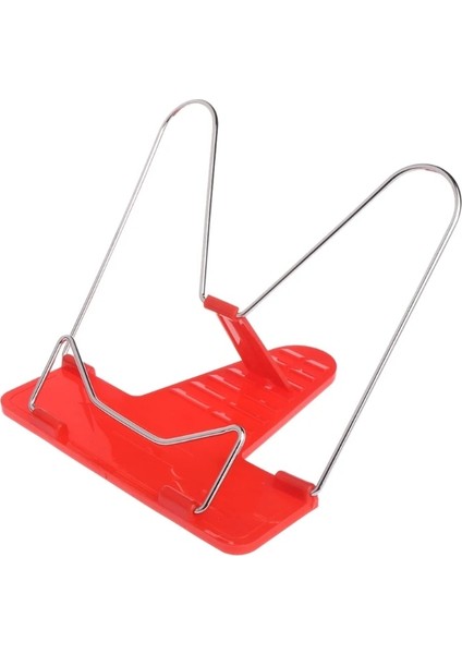 Kırmızı Stil Ayarlanabilir Metal Kitap Tutucu Geçilebilir Okuma Kitabı Standı Ev Ofis Için Taşınabilir Yemek Kitabı Muore Belge Kitaplık (Yurt Dışından)