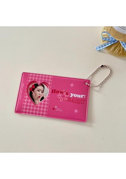 C Tarzı Mınkys Yeni Varış Kawaii Süt Aşk Kalp Kpop Fotocard Kart Tutucu Fotoğraf Koruyucu Idol Fotoğraf Kollu Okul Kırtasiye (Yurt Dışından)