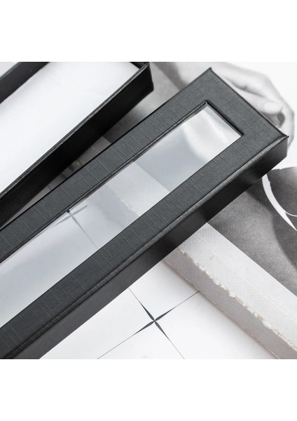 Beyaz Stil Kalem Kutusu Kağıt Kutusu Takı Hediye Kalem Kutusu Cennet ve Dünya Kapak Hediye Kutusu Kırtasiye (Yurt Dışından) fırsatları