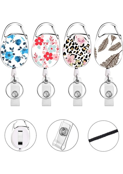 No.8 Stili Tudent Baskı Ofis Kordon Klip Anahtarlık Adı Etiket Tutucu Anahtarlık Kımlık Kartı Anahtarlık Halat Makarası Geri Çekme Anahtarlık Rozeti (Yurt Dışından) fiyatları