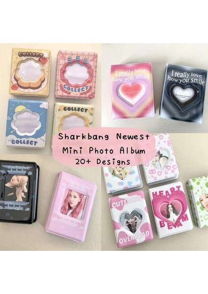 2e Tarzı Sharkbang Yeni Varış 3 Inç Moto Albümü Kollu Çift Taraflı Kartpostal Toplama Kitap Ins Kpop Idol Kart Düzenleyici (Yurt Dışından) fırsatları