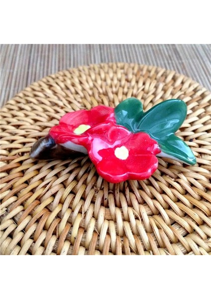 No.4 Stili 1 Adet Seramik Kalem Dinlenme Yazı Fırçası Tutucu Çin Kaligrafi Kalemi Tutucu Suluboya Mürekkep Boyama Okul Ofis Malzemeleri (Yurt Dışından)