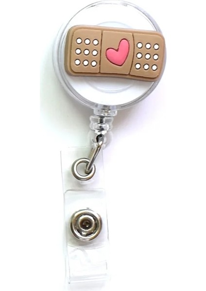 No.14 Tarzı 2022 Yeni Desigece Yüksek Li Silikon Geri Çekilebilir Hastane Hemşire Rozeti Tutucu Makara Sevimli Karikatür Kımlık Kartı Tutucu Anahtarlıklar (Yurt Dışından)