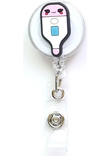 No.14 Tarzı 2022 Yeni Desigece Yüksek Li Silikon Geri Çekilebilir Hastane Hemşire Rozeti Tutucu Makara Sevimli Karikatür Kımlık Kartı Tutucu Anahtarlıklar (Yurt Dışından) modelleri