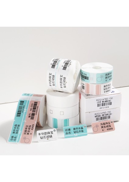 Çarşaflar Beyaz Tarzı Niimbot D11 D101 D110 Takı Etiket Makinesi Termal Etiket Kağıt Yeşim Asılı Etiket Takı Küpe Etiketi (Yurt Dışından) indirimleri