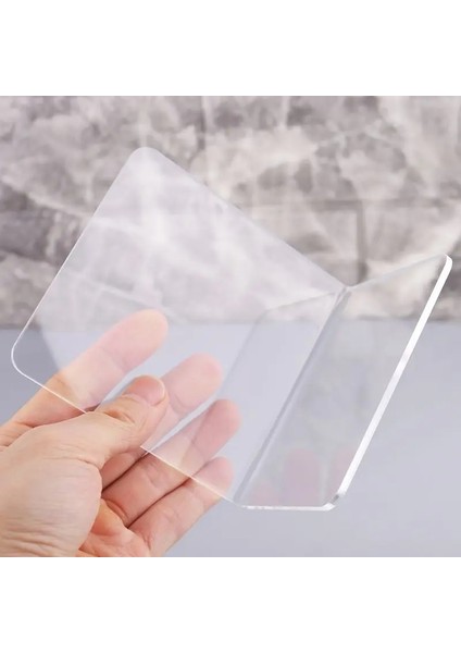 Lear Akrilik Kitap Ayracı L Şeklinde Masa Düzenleyici Masaüstü Kitap Tutucu Okul Kırtasiye Ofis Aksesuarları (Yurt Dışından) modelleri