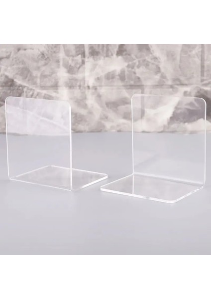 Lear Akrilik Kitap Ayracı L Şeklinde Masa Düzenleyici Masaüstü Kitap Tutucu Okul Kırtasiye Ofis Aksesuarları (Yurt Dışından) fırsatları