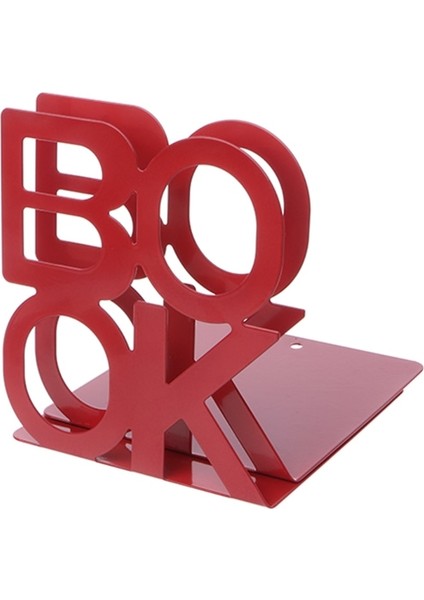 Mor Tarzı Alfabe Şekilli Metal Kitap Ayracı Demir Destek Tutucu Masa Kitaplar Için Standları (Yurt Dışından) fırsatları